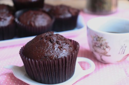 imagem muffins de banana com chocolate