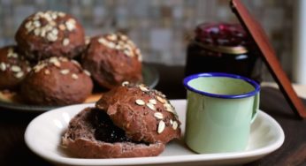 Pão de Açaí Semi-integral e Vegano