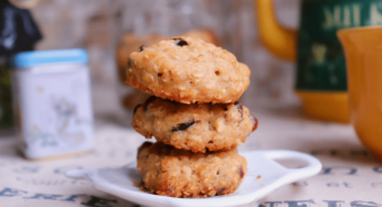 Cookies de aveia, Cranberries e Castanha do Pará