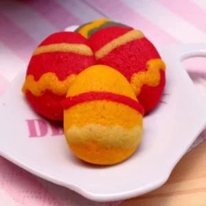 imagem bolachinhas ovinhos de páscoa