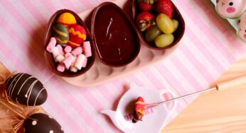 Ovo de Páscoa Fondue