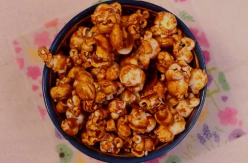 imagem pipoca caramelizada