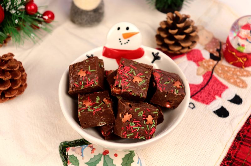 Docinho de Natal: Fudge de Chocolate