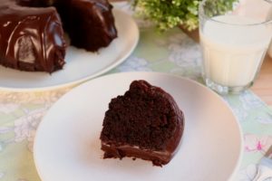 imagem bolo de chocolate fofinho