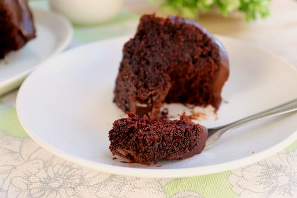 imagem bolo de chocolate umido e macio