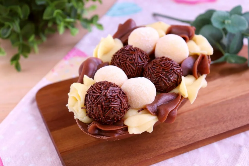 Ovo Especial - Nutella + Brigadeiro de Leite Ninho - wookies