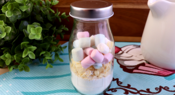 Chocolate Quente Branco na Garrafinha